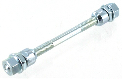 AXE DE ROUE VTT ARRIERE PLEIN CHROME WELDTITE D 9.5 x 175mm AVEC