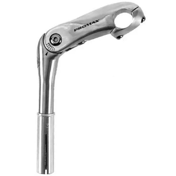Potence Vélo Nevada Réglable Alu - 28.6 Mm Pivot, Longueur 120 Mm - NEUVE